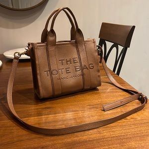 Marc Jacob’s The Leather Small Tote in Argan Oil